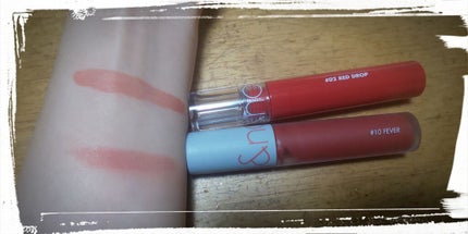 ゼロベルベットティント/rom&nd/リップティントを使ったクチコミ(4枚目)