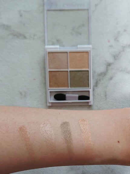 シルキースフレアイズ/キャンメイク/アイシャドウパレットを使ったクチコミ(3枚目)