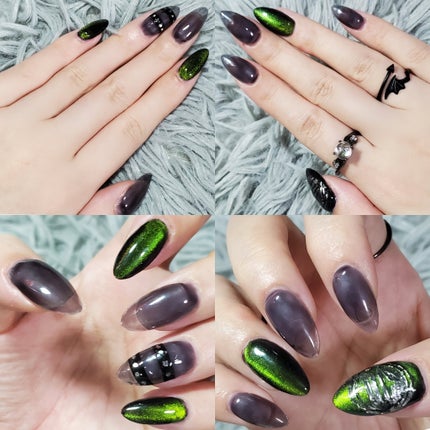 ハードトップジェル/LULUGEL/ジェルネイルを使ったクチコミ(3枚目)