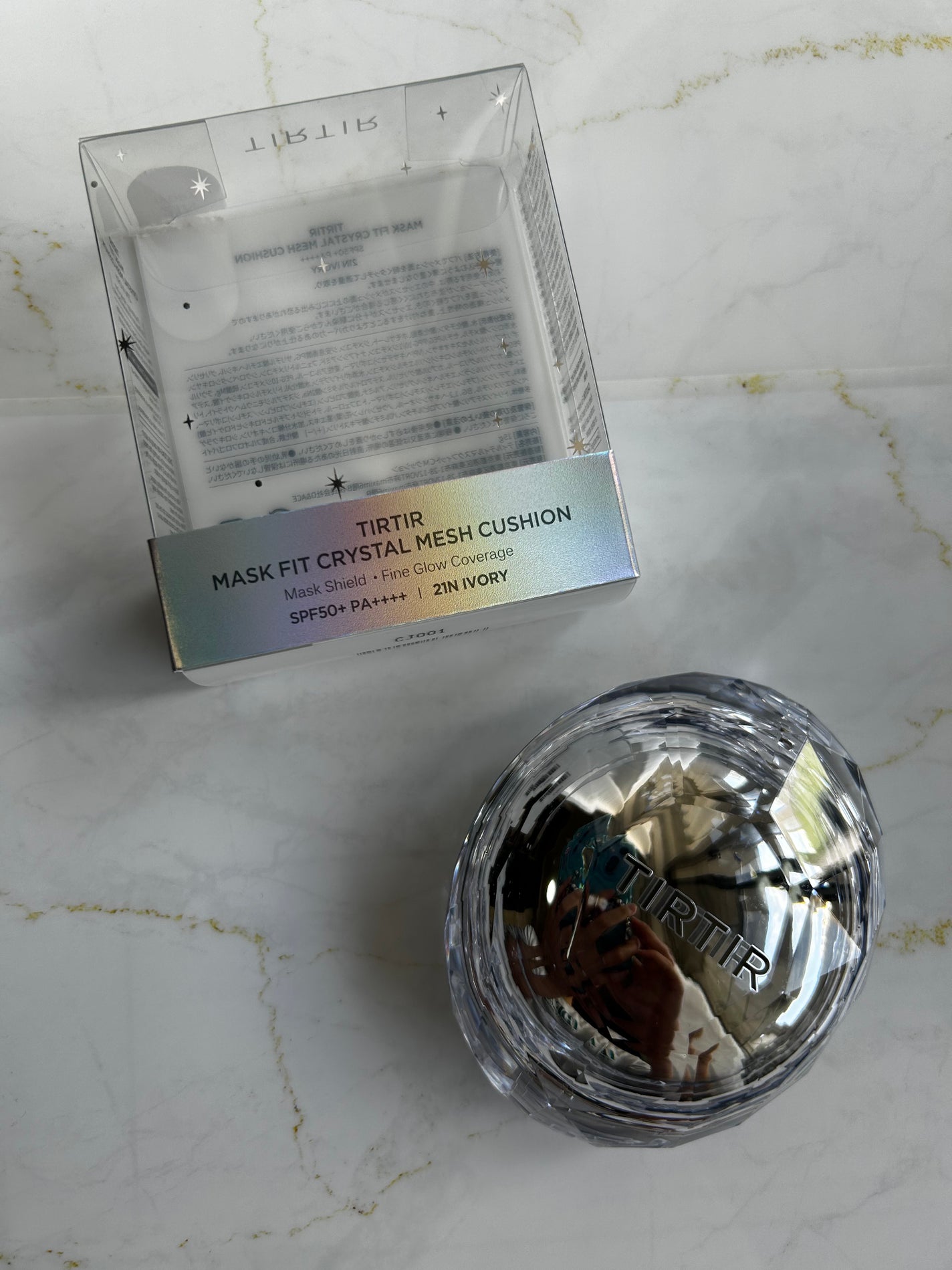 マスクフィット クリスタルメッシュクッション/TIRTIR(ティルティル)/クッションファンデーションを使ったクチコミ(9枚目)