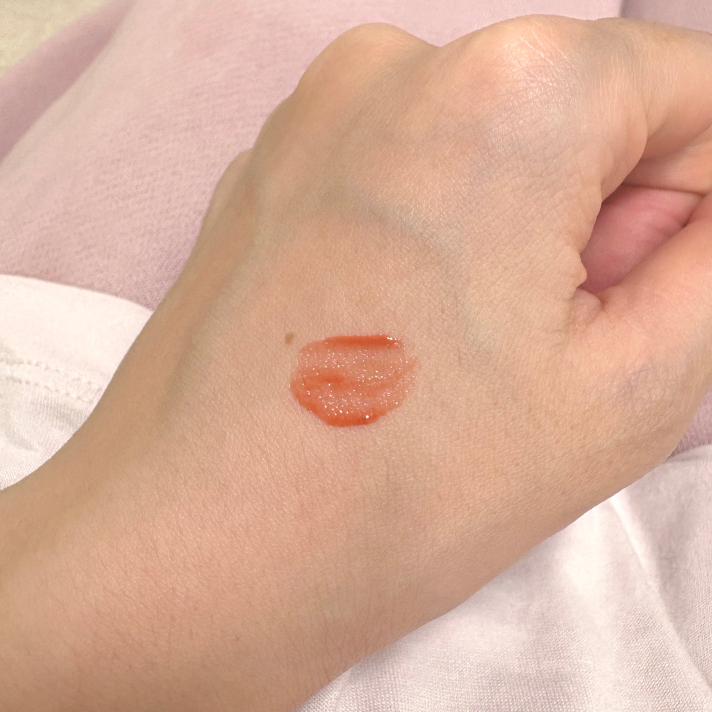 ジューシーラスティングティント/rom&nd/リップティントを使ったクチコミ(2枚目)