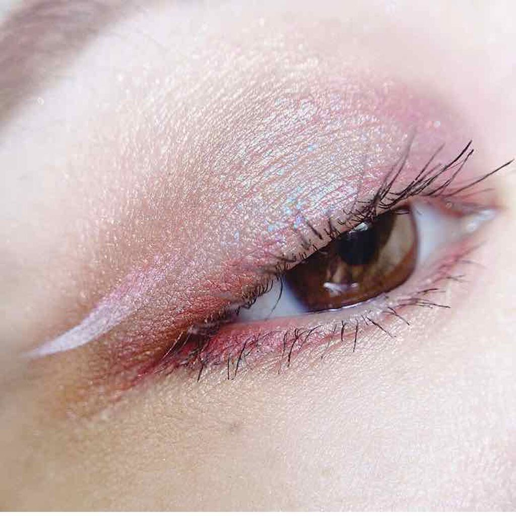 EYE OPENING LINER WHITE/UZU BY FLOWFUSHI/リキッドアイライナーを使ったクチコミ（1枚目）