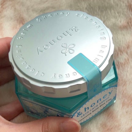 アンドハニー サボン クレンジングバーム ブルークレイ/&honey/クレンジングバームを使ったクチコミ(2枚目)