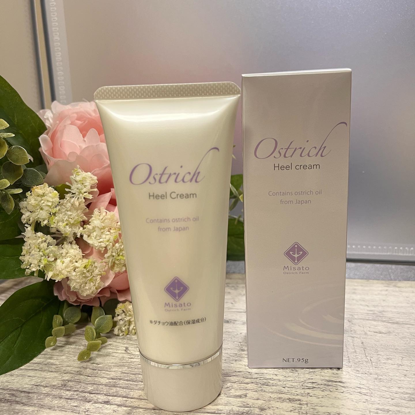 オーストリッチかかとケアクリーム/美里オーストリッチファーム/レッグ・フットケアを使ったクチコミ（3枚目）