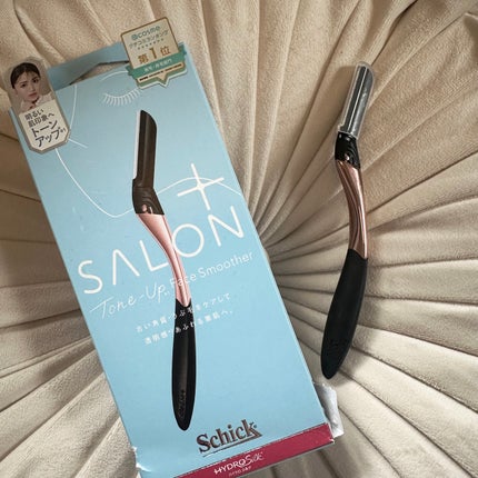サロンプラス トーンアップ フェイススムーサー ホルダー(刃付き)/サロンプラス/シェーバーを使ったクチコミ(1枚目)