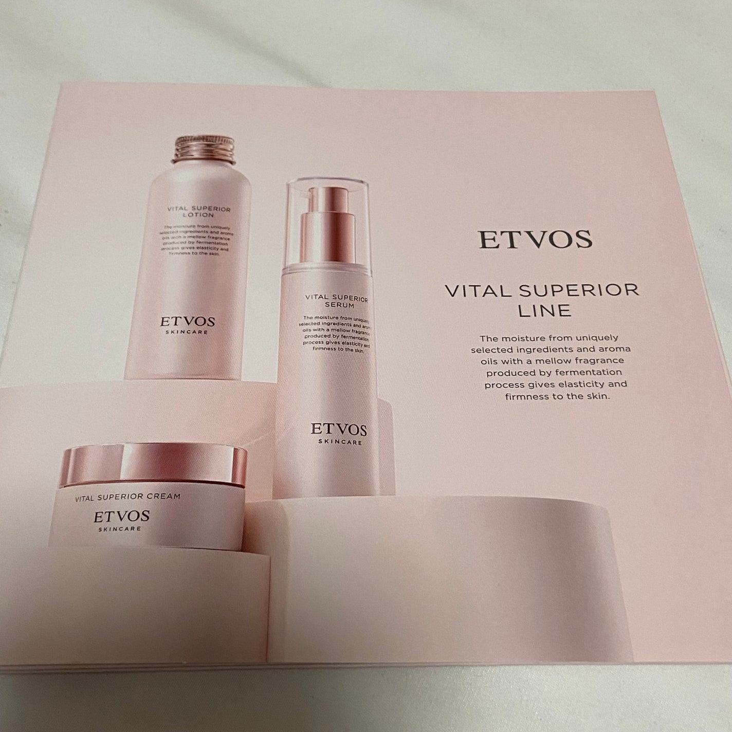 ヴァイタルスペリアローション/エトヴォス/化粧水を使ったクチコミ(1枚目)