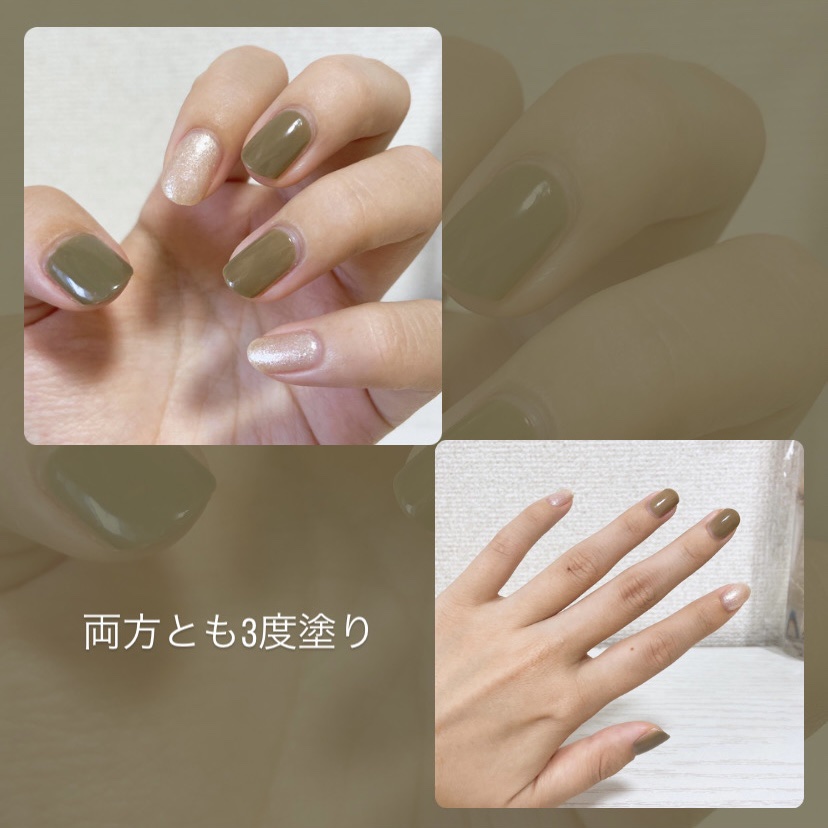 カラフルネイルズ/キャンメイク/マニキュアを使ったクチコミ（3枚目）