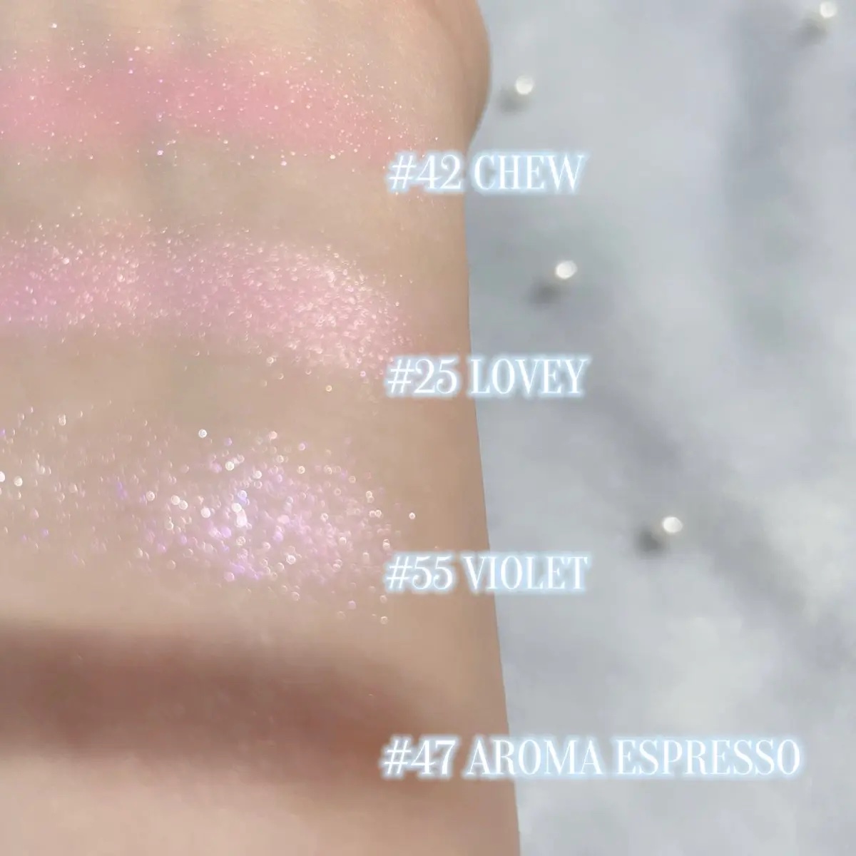 マイフェイブピースアイシャドウ 47 アロマエスプレッソ(AROMA ESPRESSO)/HOLIKA HOLIKA/単色アイシャドウを使ったクチコミ（2枚目）