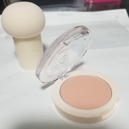 ベアブラッシャー パフ付き/フォレンコス/パウダーチークを使ったクチコミ(3枚目)