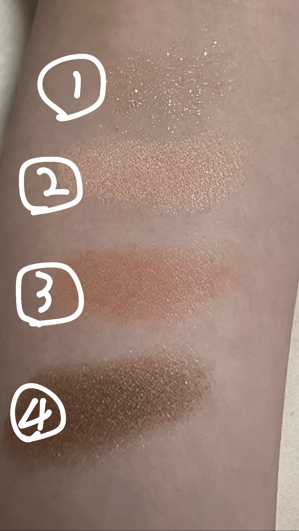 ベージュトーンアイシャドウ/CEZANNE/アイシャドウパレットを使ったクチコミ(3枚目)