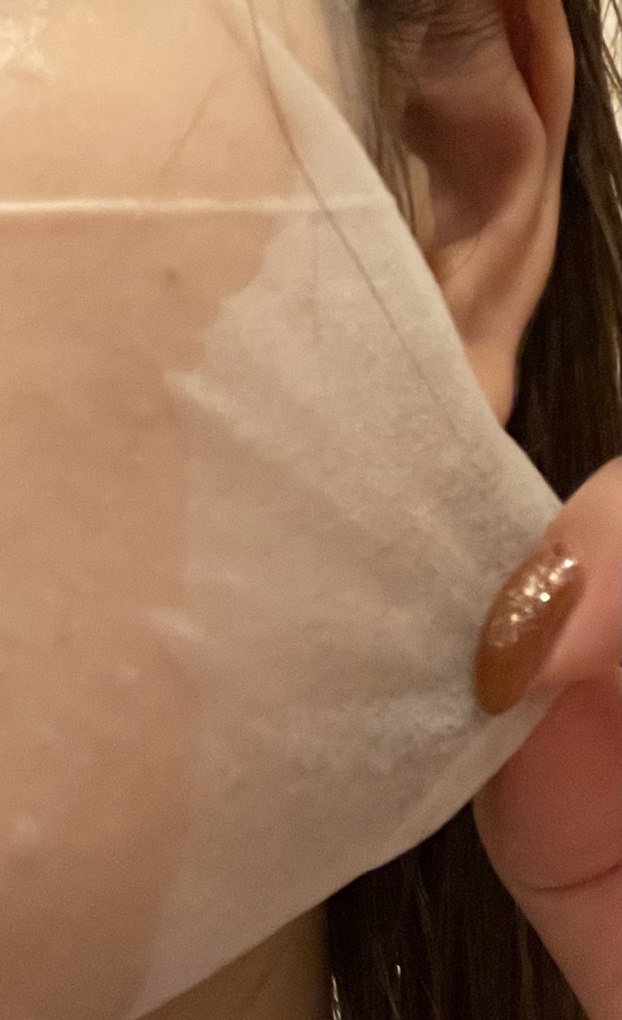 エアリーシートマスク グリーンティー/MISSHA/シートマスク・パックを使ったクチコミ（2枚目）