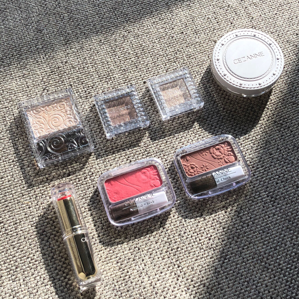 ナチュラル チークN/CEZANNE/パウダーチークを使ったクチコミ（2枚目）