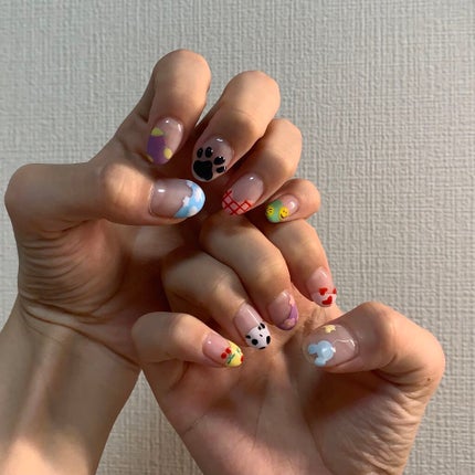 カラフルネイルズ/キャンメイク/マニキュアを使ったクチコミ(2枚目)