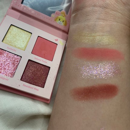 LABELLE OF THE BALL/ColourPop/アイシャドウパレットを使ったクチコミ(4枚目)