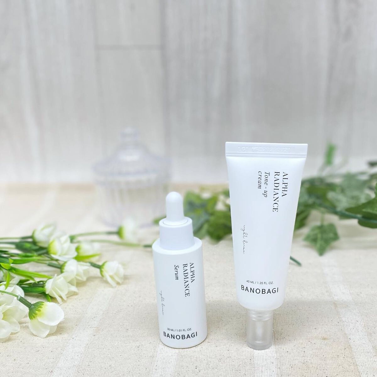 アルファ ラディアンス トーンアップクリーム/BANOBAGI/フェイスクリームを使ったクチコミ（1枚目）