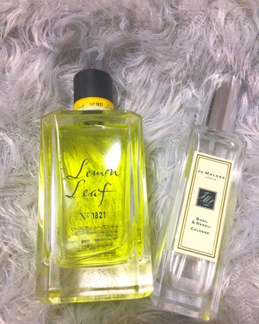 Jo MALONE LONDON バジル ＆ ネロリ コロンのクチコミ「柑橘系のほのかに香る香り物が好きな私🍊
左はco Bigelowのレモンリーフ
右はジョーマロ.....」（1枚目）