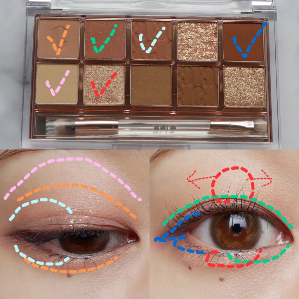 プロ アイ パレット/CLIO/アイシャドウパレットを使ったクチコミ(2枚目)