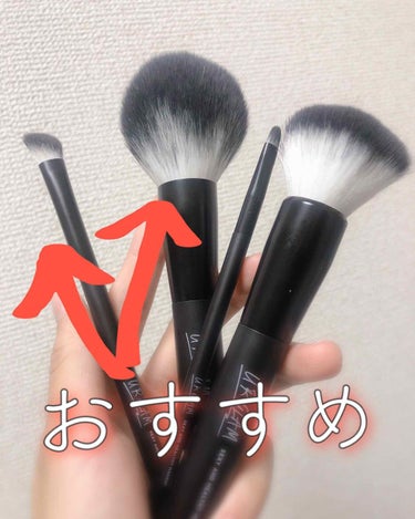 UR GLAM　POWDER BRUSH/U R GLAM/メイクブラシを使ったクチコミ（1枚目）