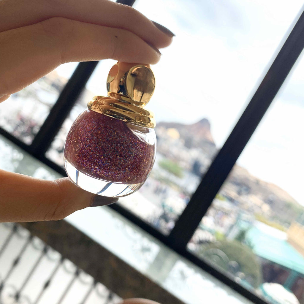ディオリフィック グリッター トップ コート/Dior/ネイルトップコートを使ったクチコミ（1枚目）