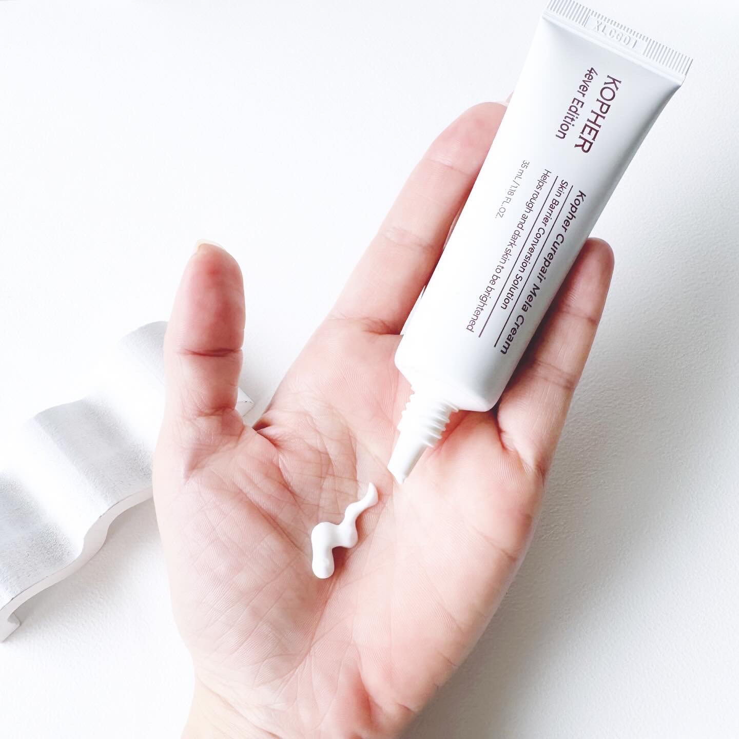 CUREPAIR MELA CREAM /KOPHER/フェイスクリームを使ったクチコミ（2枚目）