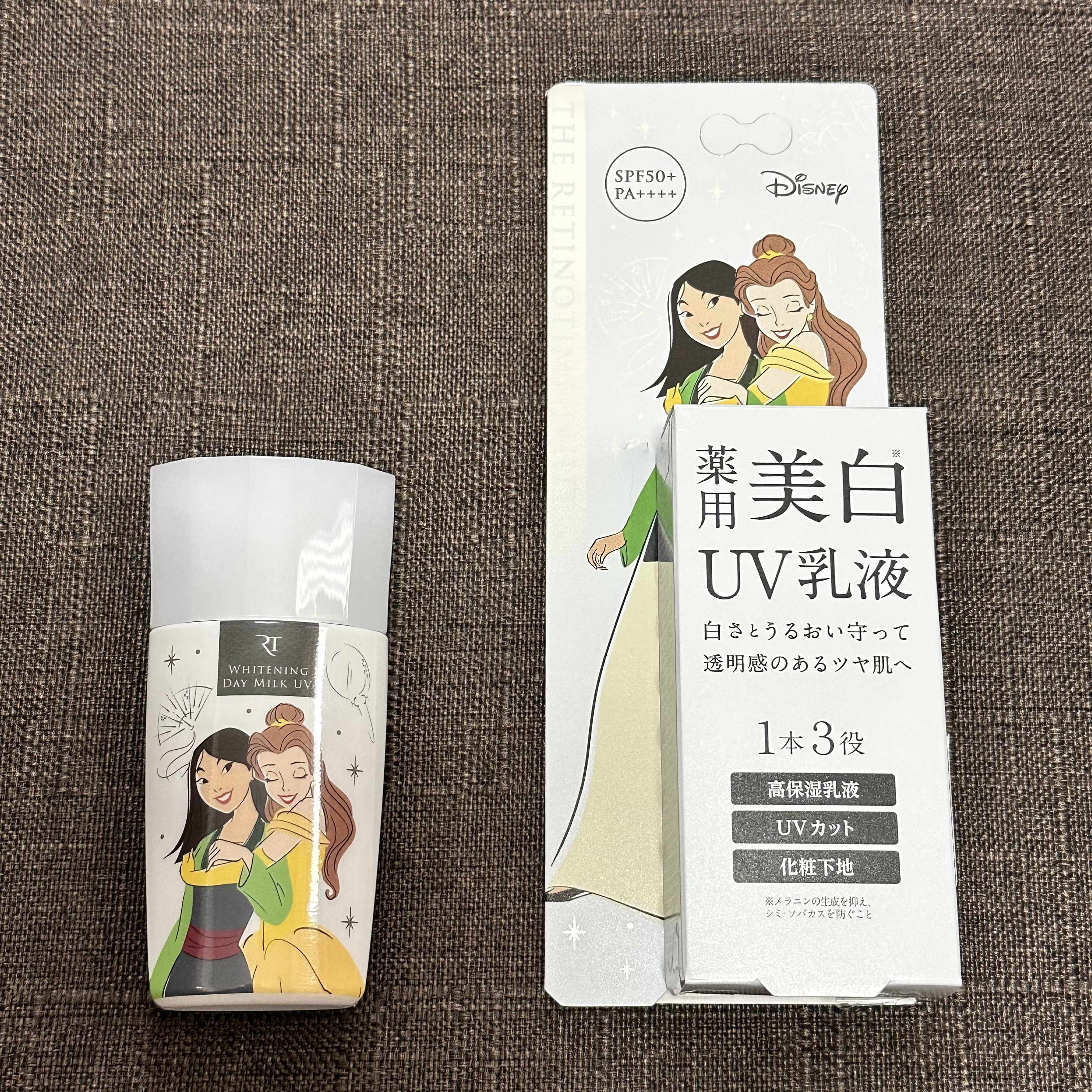 ホワイト ホワイトニング デイミルク UV/ザ・レチノタイム/日焼け止めミルクを使ったクチコミ（1枚目）