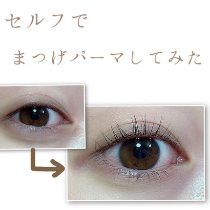 EYE2IN 低刺激 セルフプロ用 まつげパーマ 3種 セット/Qoo10/その他キットセットを使ったクチコミ(1枚目)