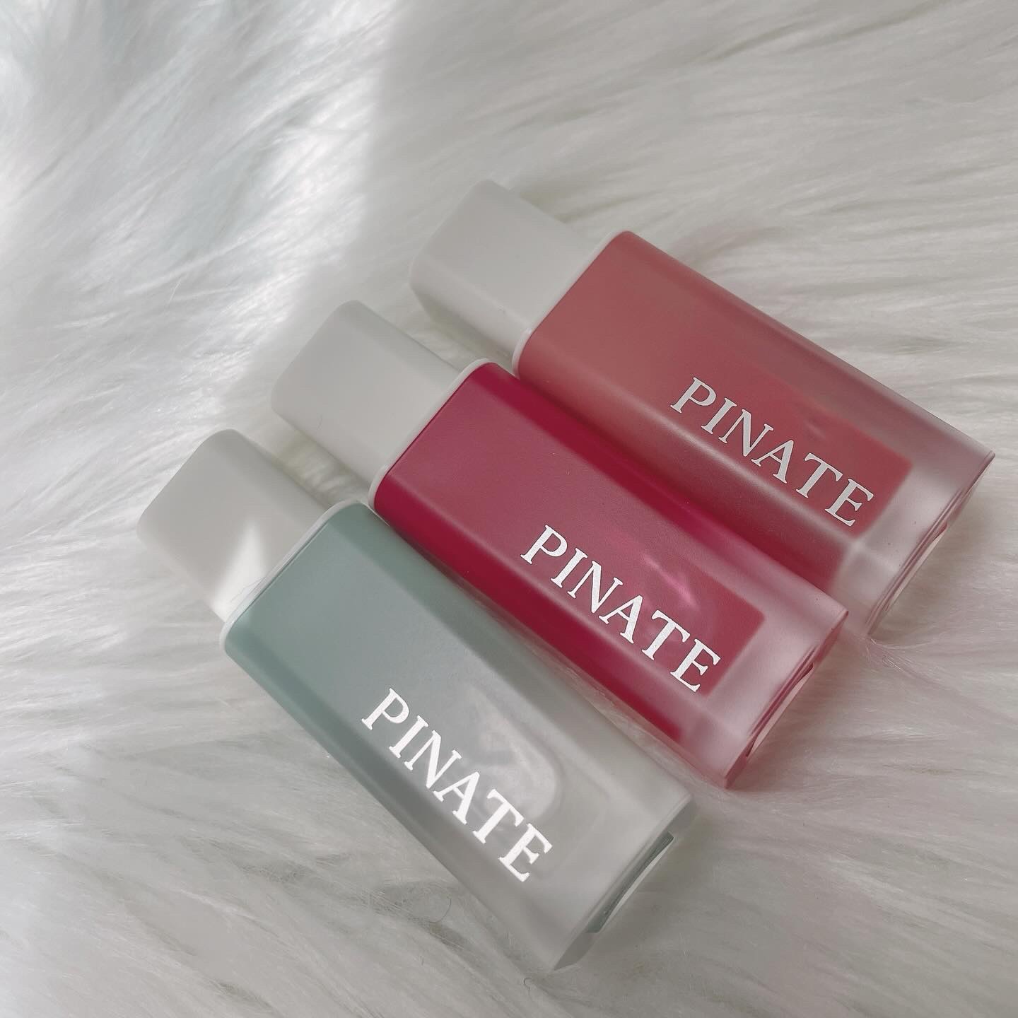 ナチュラルブルームリップオイルセラム 3色セット/PINATE/リップグロスを使ったクチコミ（3枚目）