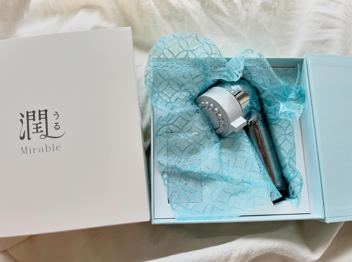 ミラブル潤/ミラブル/シャワーヘッドを使ったクチコミ（2枚目）