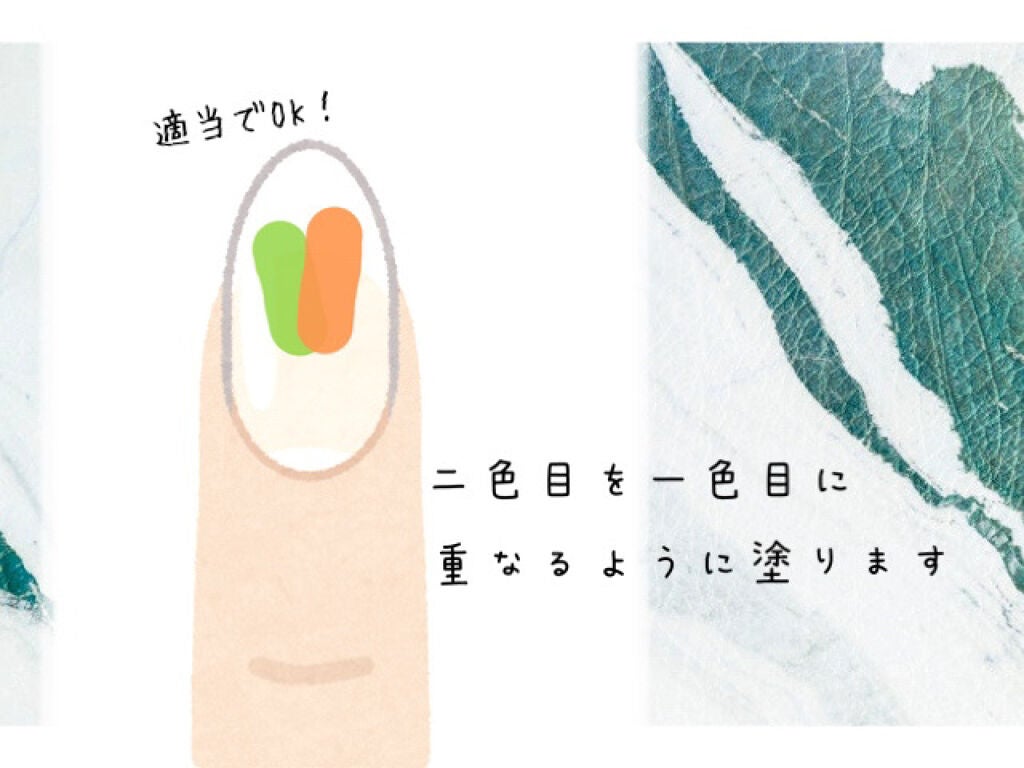 カラフルネイルズ/キャンメイク/マニキュアを使ったクチコミ(4枚目)