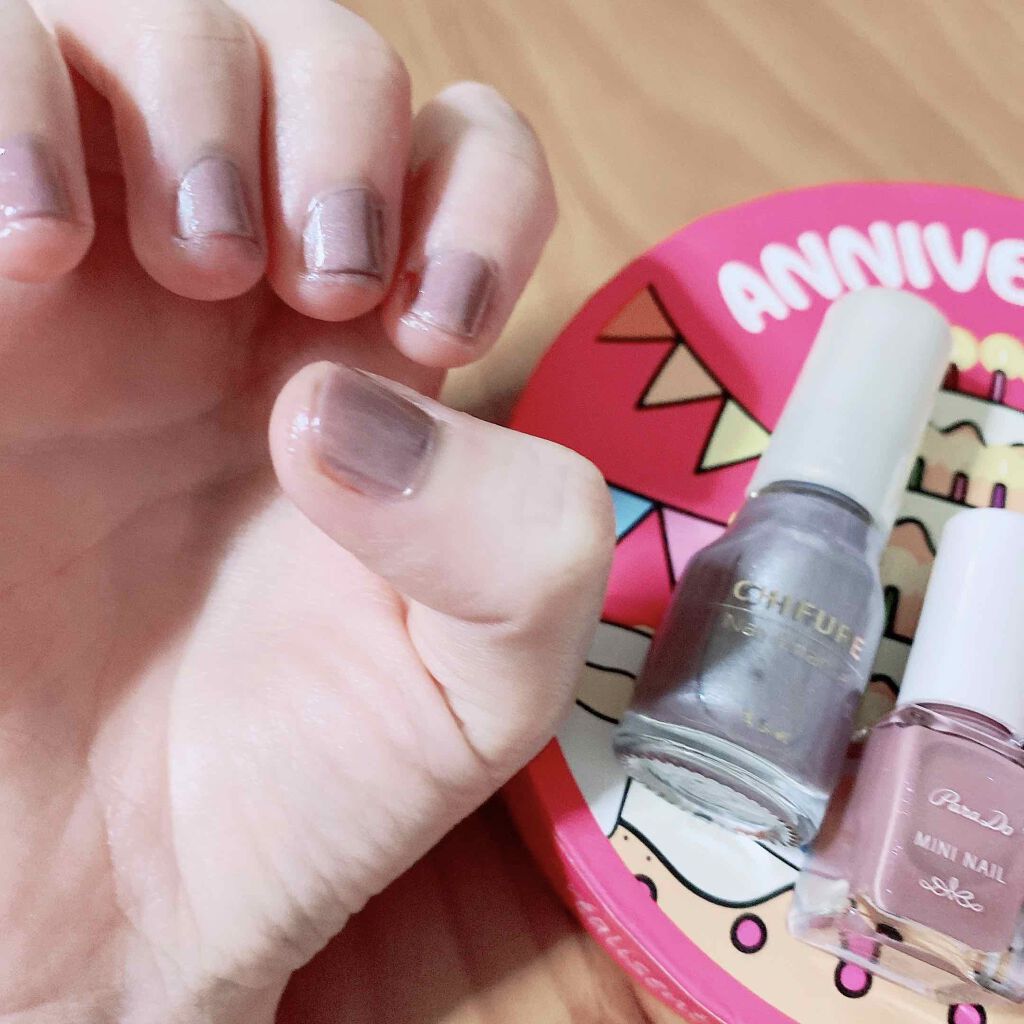 ネイル エナメル/ちふれ/マニキュアを使ったクチコミ(2枚目)