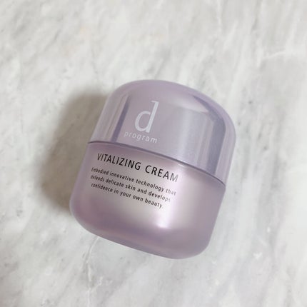 バイタライジングクリーム /d プログラム/フェイスクリームを使ったクチコミ(1枚目)