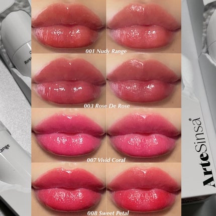 ビルダブルデューイフィットティント/ArteSinsa/リップティントを使ったクチコミ(5枚目)