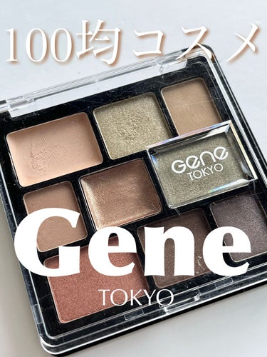 GENE TOKYO ムードアイシャドウパレット 02/DAISO/アイシャドウパレットを使ったクチコミ（1枚目）