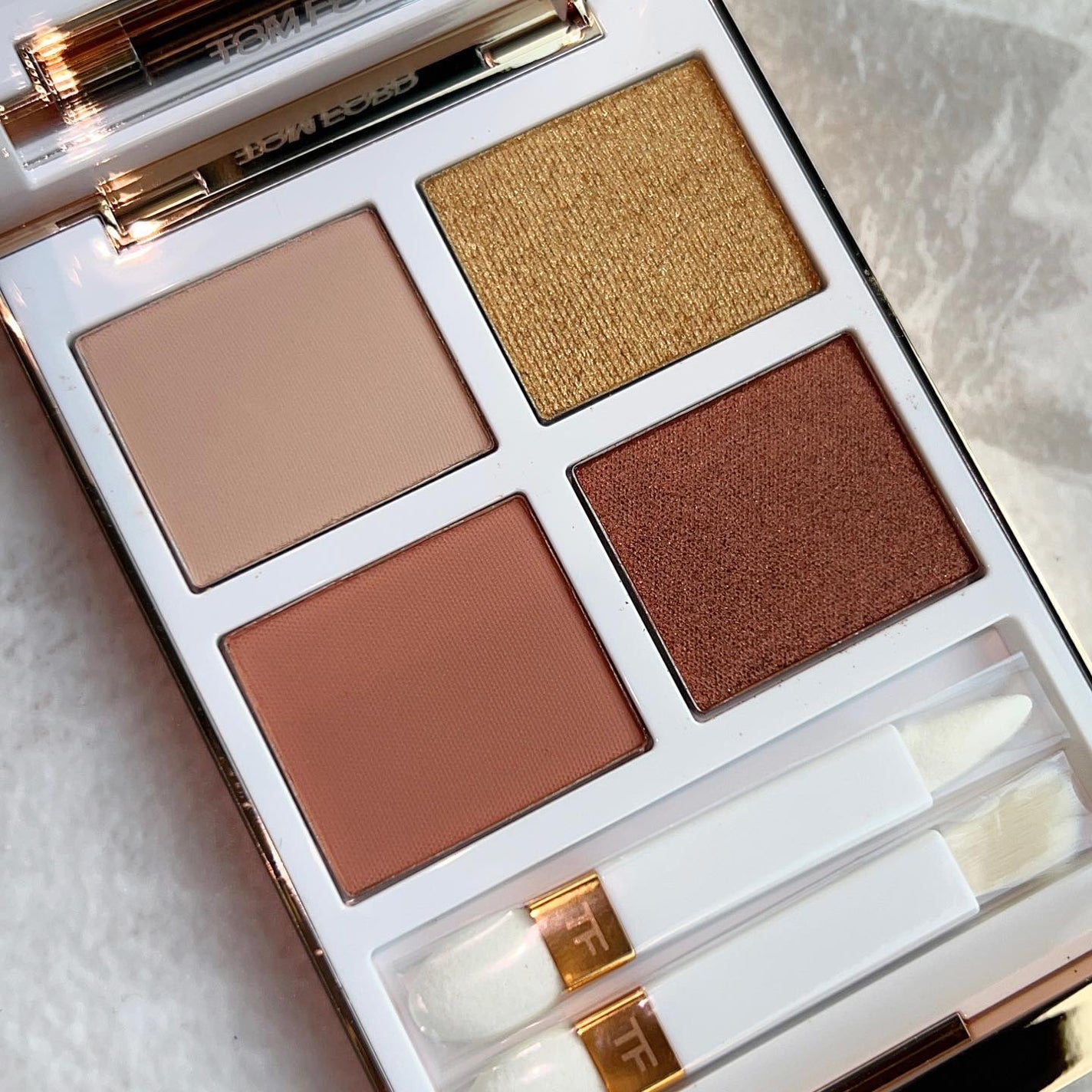 ソレイユ ドゥ フ アイ カラー クォード/TOM FORD BEAUTY/アイシャドウパレットを使ったクチコミ(7枚目)