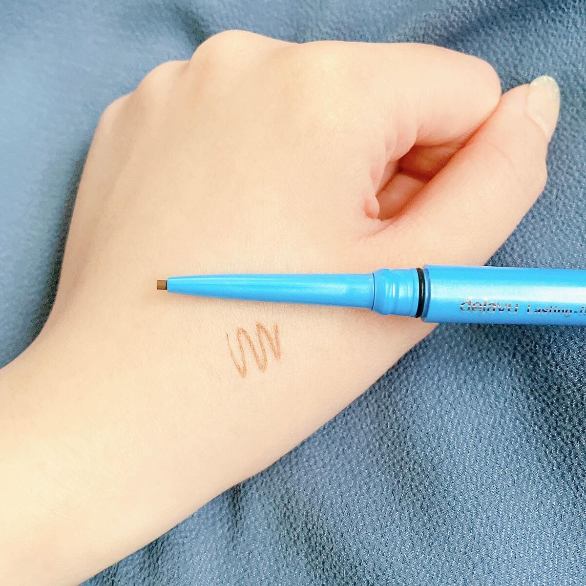 「密着アイライナー」極細クリームペンシル/デジャヴュ/ペンシルアイライナーを使ったクチコミ(4枚目)