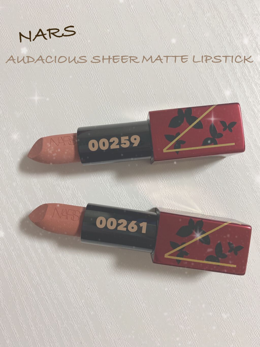 オーディシャス シアーマット リップスティック/NARS/口紅を使ったクチコミ(2枚目)