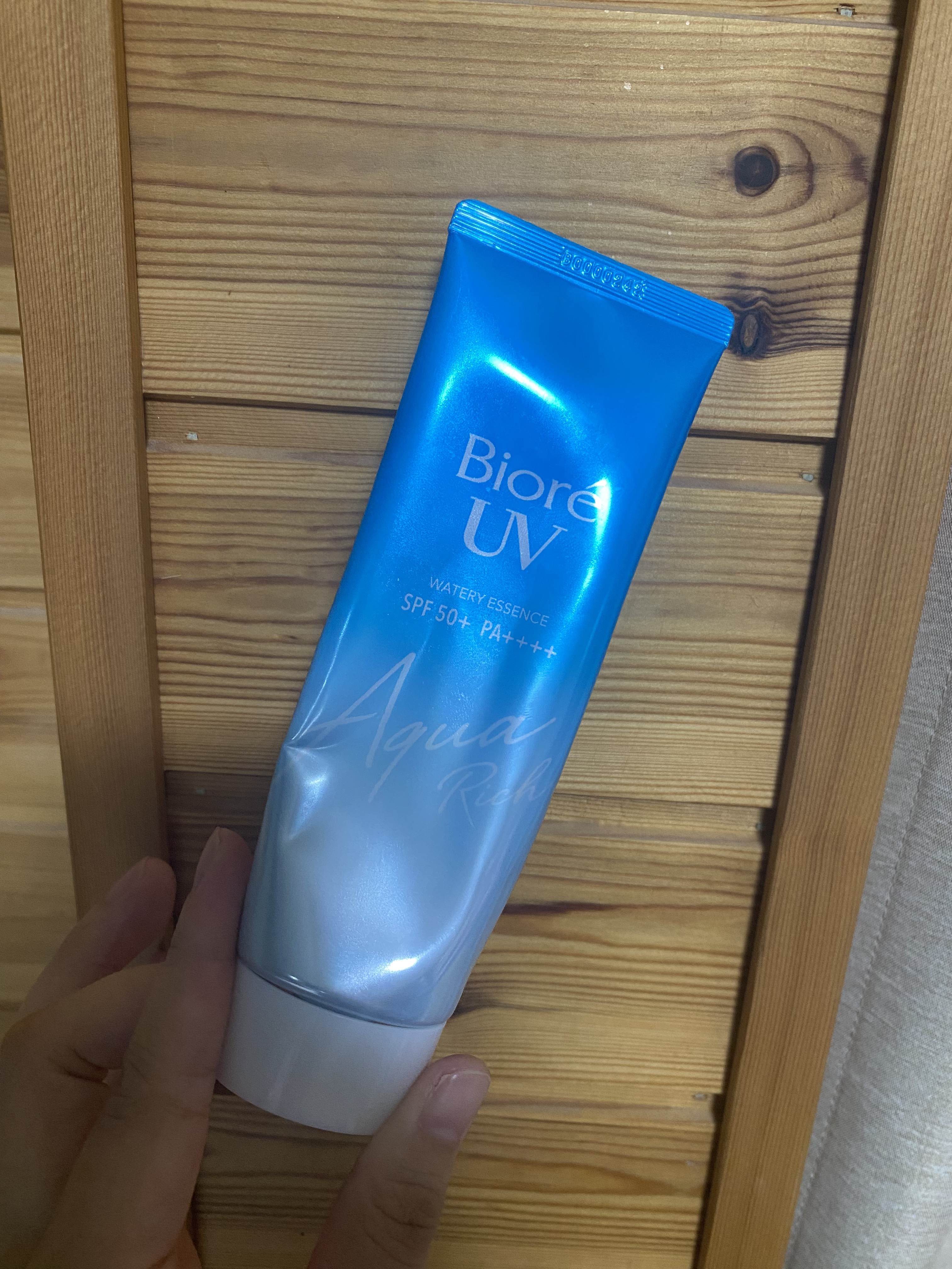 ビオレUV アクアリッチ ウォータリーエッセンス/ビオレ/日焼け止めローションを使ったクチコミ（1枚目）