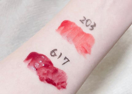 ルージュ ピュールクチュール ヴェルニ ウォーターステイン/YVES SAINT LAURENT BEAUTE/口紅を使ったクチコミ(6枚目)