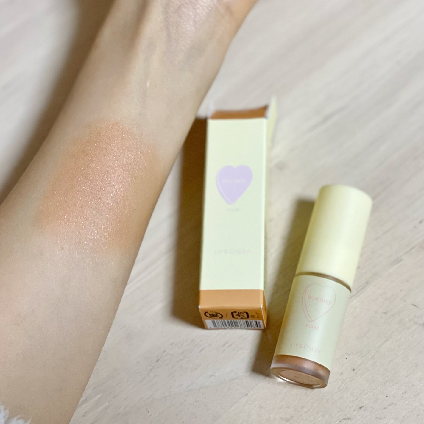 リップ&チーク/WHOMEE/ジェル・クリームチークを使ったクチコミ(4枚目)