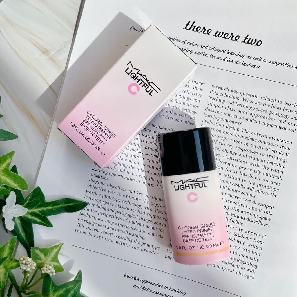 ライトフル C+ティンティッド プライマーSPF45(PA++++)/M・A・C/化粧下地を使ったクチコミ(2枚目)