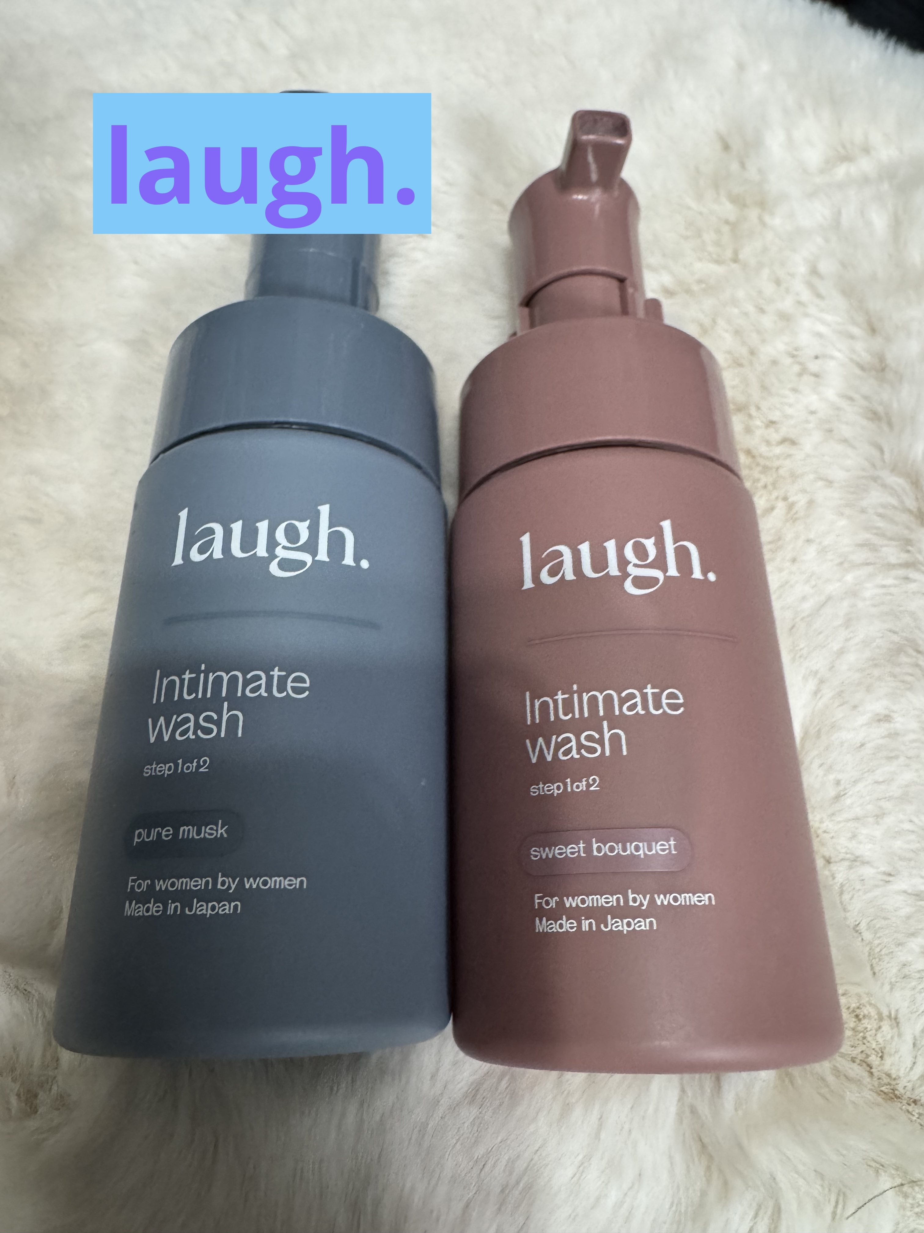 laugh.インティメイトウォッシュ　ピュアムスク/laugh./デリケートゾーンケアを使ったクチコミ（1枚目）