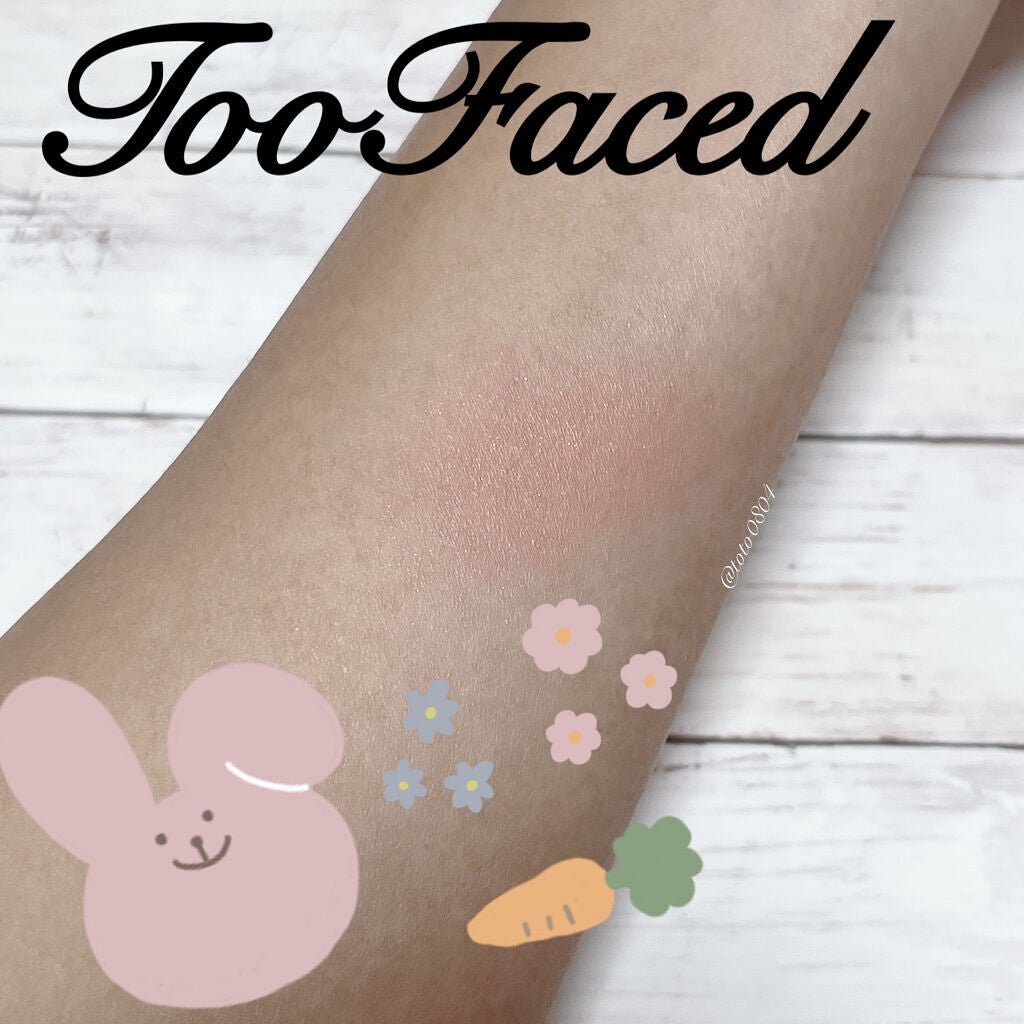 ラブ フラッシュ ロングラスティング 16H ブラッシュ/Too Faced/パウダーチークを使ったクチコミ(3枚目)