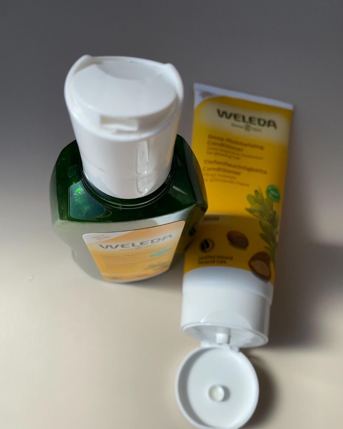 アルガン ヘアシャンプー／ヘアコンディショナー/WELEDA/市販シャンプーを使ったクチコミ（2枚目）