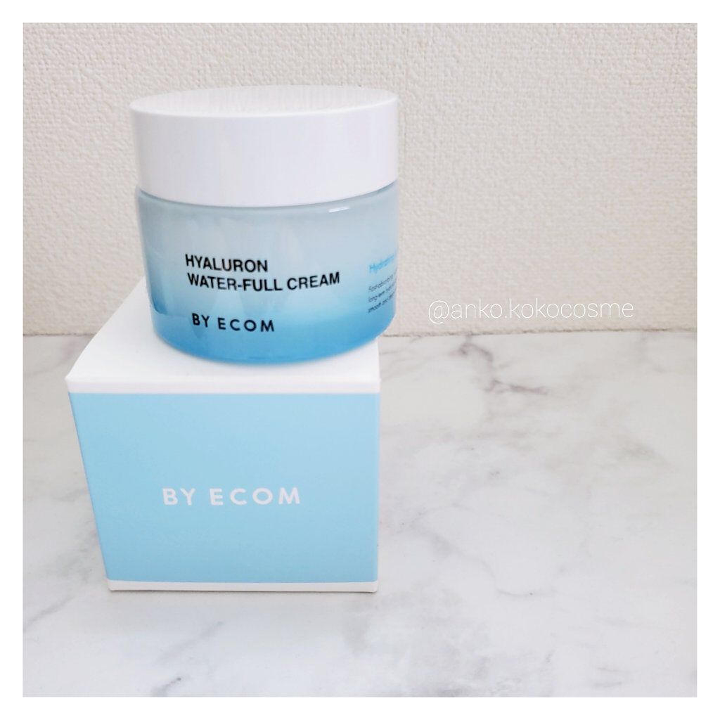ヒアルロンウォーターフルクリーム/BY ECOM/フェイスクリームを使ったクチコミ（1枚目）