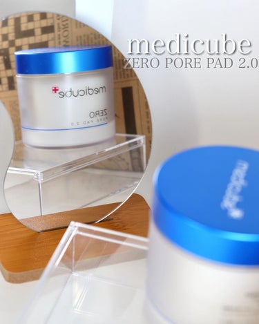 medicube/ゼロ毛穴パッド 2.0
@medicube_officialjapan 

毛穴ケアに特化した美容液が
たっぷりと染み込んだパッド✨

爽やかな香りが微かにあり
肌を整えてくれる使い心