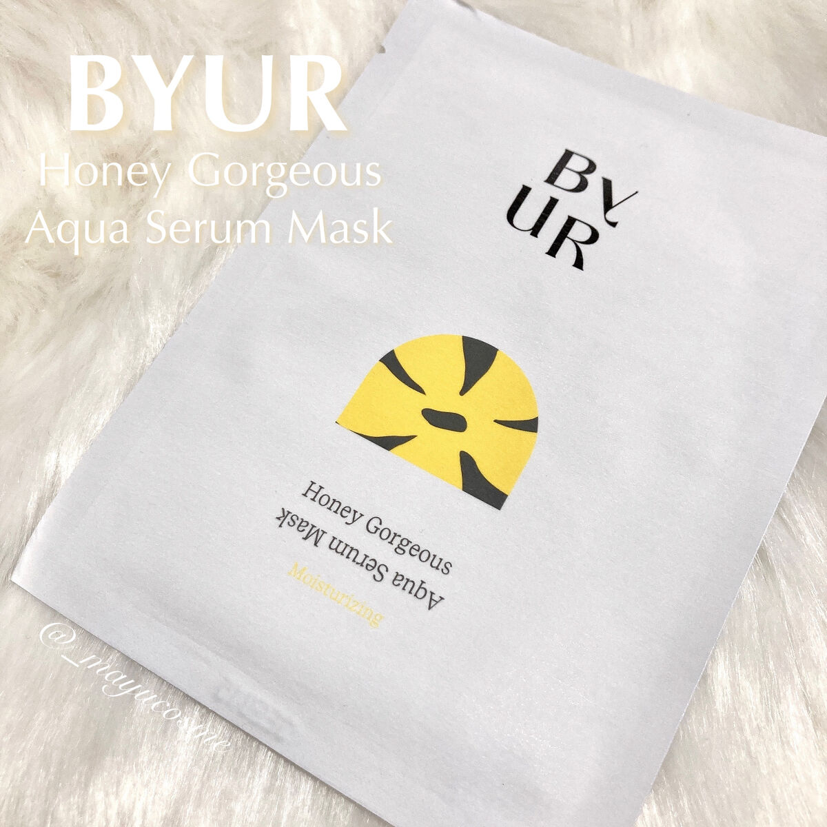 マユコスメのクチコミ「乾燥によるゆるみ、毛穴やハリ不足肌に！
ーーーーーーーーーーーーーーーーー
BYUR
Hone.....」（1枚目）