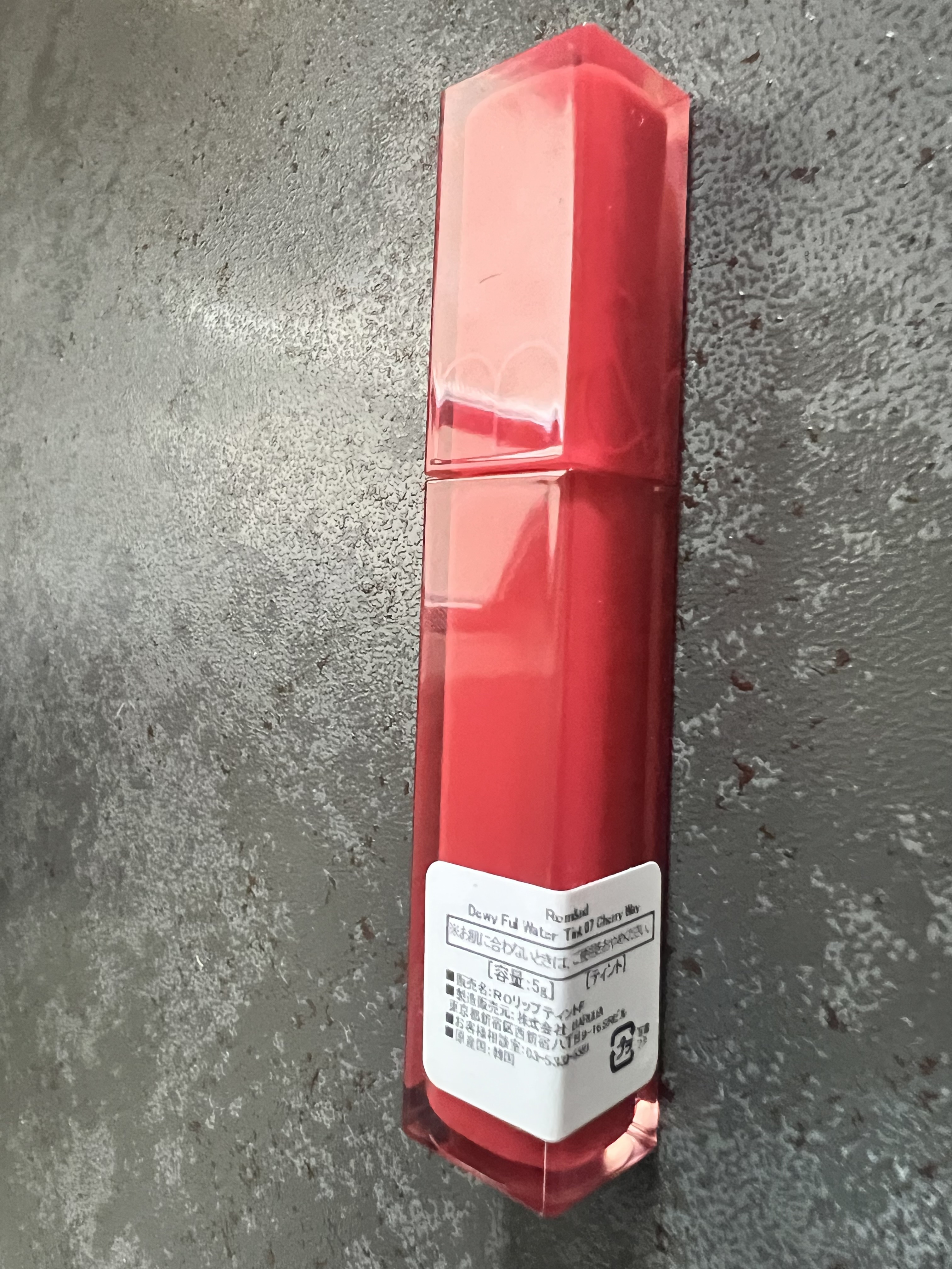 デュイフルウォーターティント 07 チェリーウェイ/rom&nd/リップティントを使ったクチコミ（1枚目）