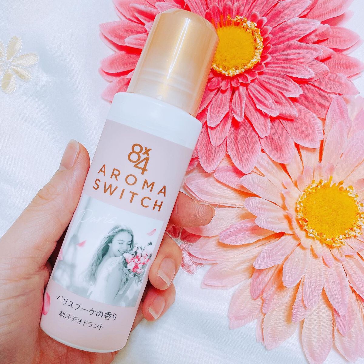 8x4 アロマスイッチ ロールオン パリスブーケの香り/8x4/デオドラント・制汗剤を使ったクチコミ(4枚目)