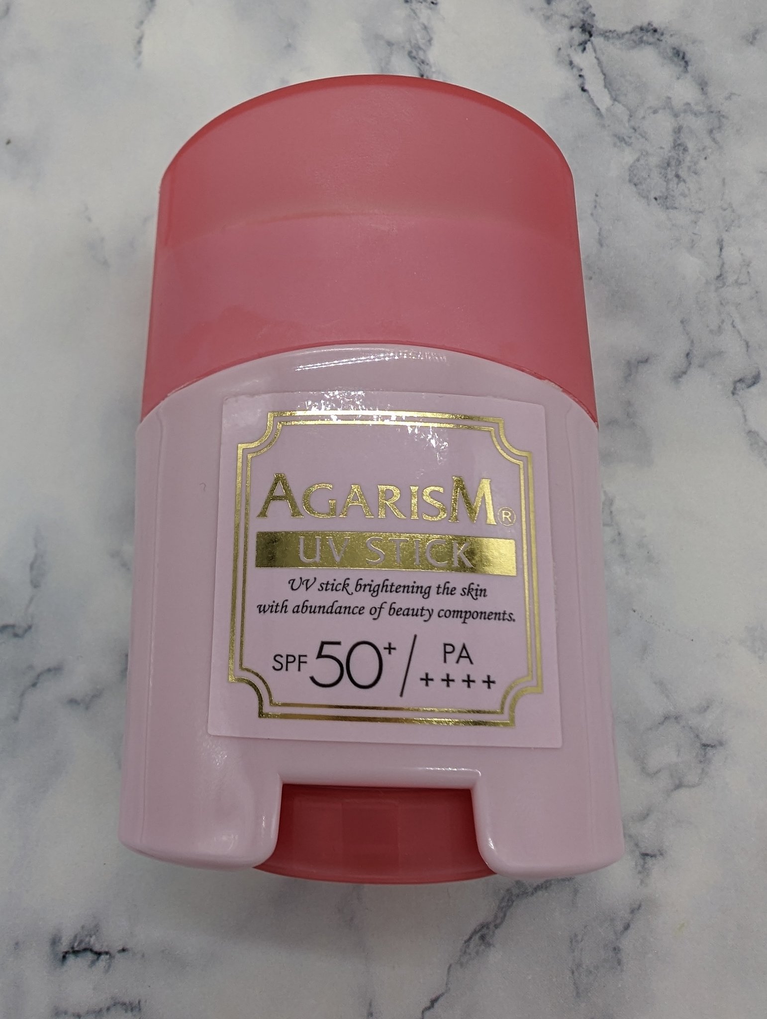 トーンアップUVスティック/AGARISM/日焼け止めスティックを使ったクチコミ（1枚目）