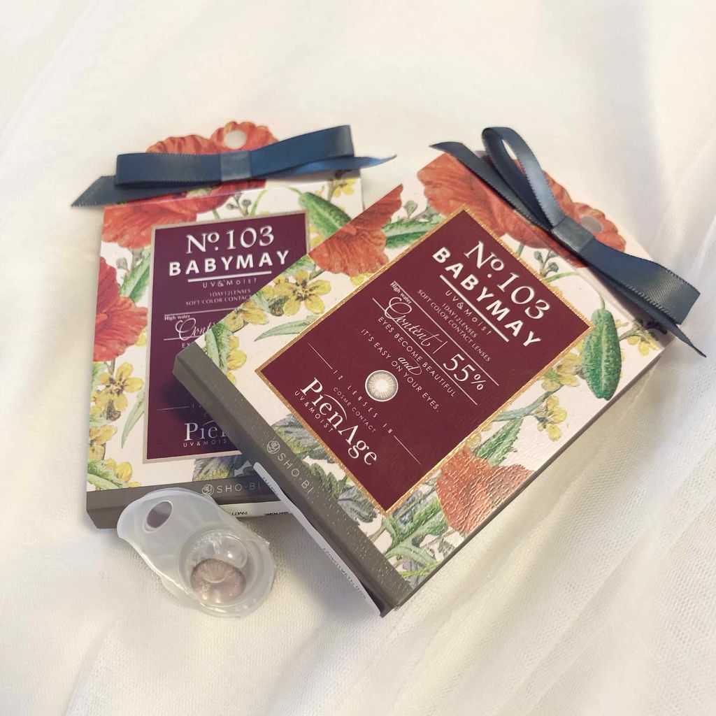 ピエナージュ UV＆モイスト/PienAge/カラーコンタクトレンズを使ったクチコミ（2枚目）